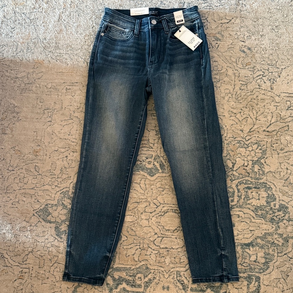 Judy Blue Midnight Wash Skinny Jeans